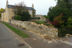 Garden Wall rebuild - Ufford
