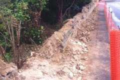 Mortared Stone Wall - Ufford 